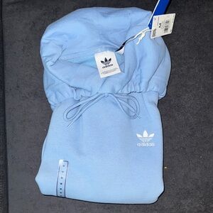 Adidas Light Blue Hoodie